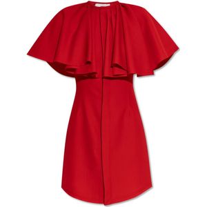 Ami Paris, Dames, Jurken, Rood, Maat: 2XS Wol,