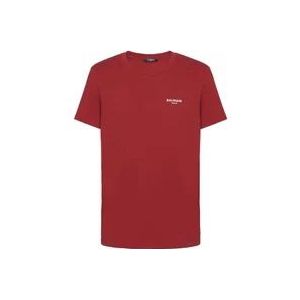 Balmain T-Hemden , Red , Heren , Maat: XL