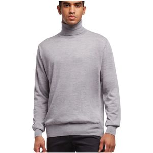 Brooks Brothers, Heren, Truien, Grijs, Maat: M Wol,