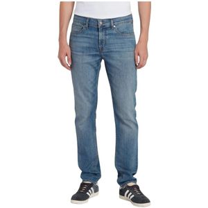7 For All Mankind, Heren, Jeans, Blauw, Maat: W33 Leer,