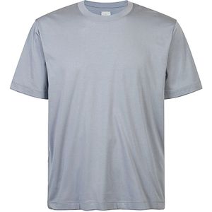 Eleventy, Heren, Tops, Blauw, Maat: S Katoen,