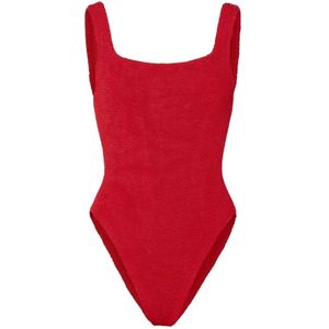 Hunza G, Dames, Badkleding, Rood, Maat: ONE Size