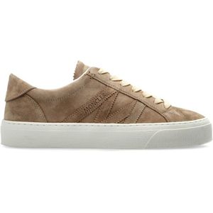 Moncler, Dames, Schoenen, Beige, Maat: 36 1/2 EU Leer,