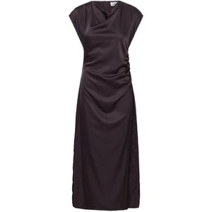 Saint Tropez, Dames, Jurken, Bruin, Maat: L Poliester,