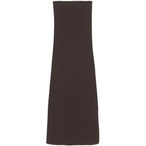 Max Mara, Dames, Rokken, Bruin, Maat: XS Viscose,