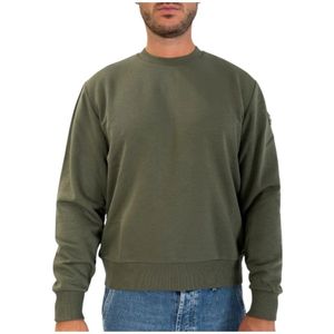 Colmar, Heren, Sweatshirts & Hoodies, Groen, Maat: S Katoen,