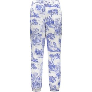 Moschino, Dames, Broeken, Wit, Maat: 2XS Nylon,