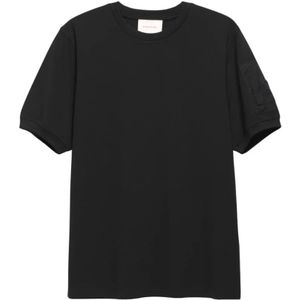 Gertrude, Heren, Tops, Zwart, Maat: L Nylon,