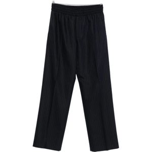 Golden Goose, Heren, Broeken, Blauw, Maat: L Wol,