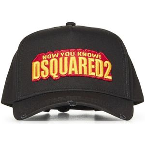 Dsquared2, Heren, Accessoires, Zwart, Maat: ONE Size Katoen,