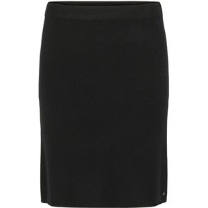 CRDela Knit Rok - Kokerrok - Zwart