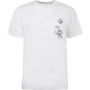 John Richmond, Heren, Tops, Wit, Maat: S Katoen,