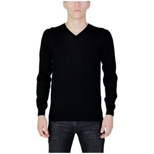 Liu Jo, Heren, Truien, Zwart, Maat: 2XL Wol,