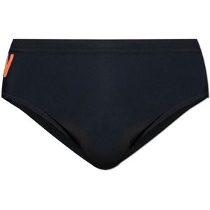 Dsquared2, Heren, Badkleding, Zwart, Maat: L Synthetisch,