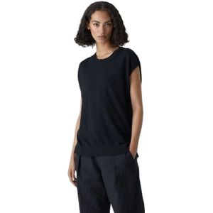 Closed, Dames, Tops, Zwart, Maat: M Katoen,
