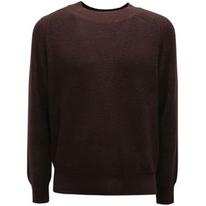 Brooksfield, Heren, Truien, Bruin, Maat: L Wol,