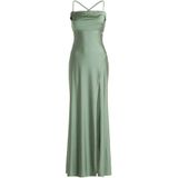 Vera Mont - Elegante Avondjurk met Cut-Outs - Groen - Dames