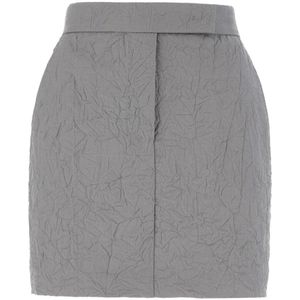 Max Mara, Dames, Rokken, Grijs, Maat: S