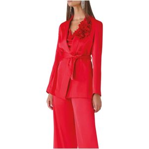 Hanita, Dames, Jassen, Rood, Maat: S