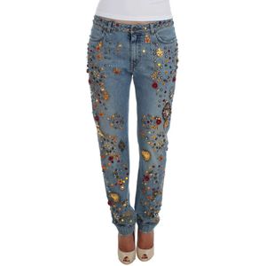 Dolce & Gabbana, Dames, Jeans, Blauw, Maat: 2XS Katoen,