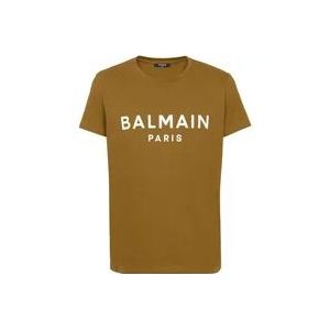 Balmain T-Hemden , Green , Heren , Maat: M