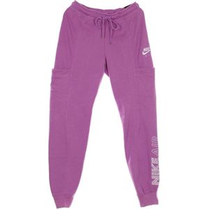 Nike Dames Fleece Trainingsbroek Violet Sportkleding , Pink , Dames , Maat: XS