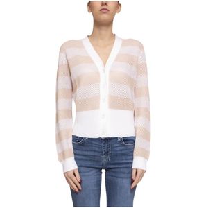 Fabiana Filippi, Dames, Truien, Beige, Maat: S