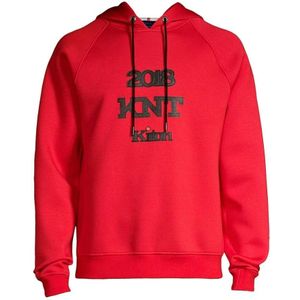 Kiton, Heren, Sweatshirts & Hoodies, Rood, Maat: XS Viscose,