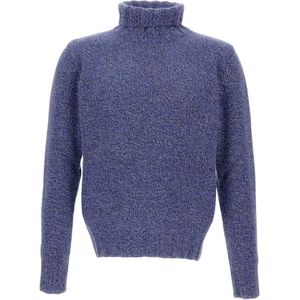 Customer Lovers, Heren, Truien, Blauw, Maat: S Wol,