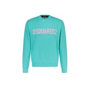 Dsquared2 Sweatshirts , Green , Heren , Maat: L