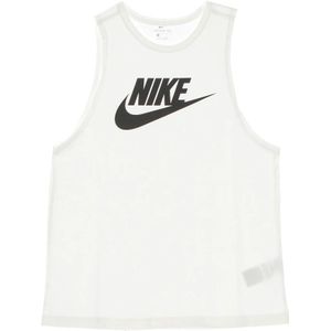 Nike Sportswear Muscle Sporttop - Dames - Wit - Maat S