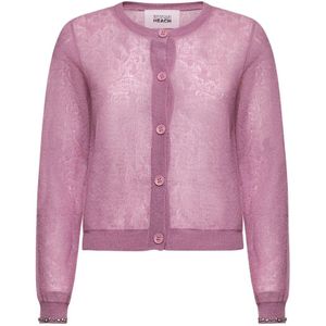 Silvian Heach, Dames, Truien, Roze, Maat: S Zijde,