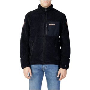 Napapijri - Yupik Fz 3 - Fleecehoodie - Zwart