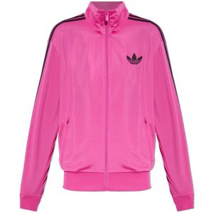Adidas Originals - Stand-Up Collar Sweatshirt - Roze - Dames - Synthetisch