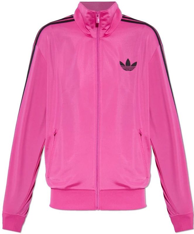 Adidas Originals - Stand-Up Collar Sweatshirt - Roze - Dames - Synthetisch