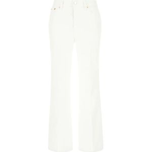 Gucci, Dames, Jeans, Wit, Maat: W28 Denim,