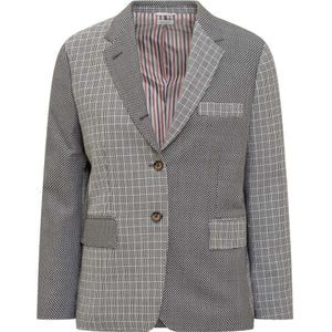 Thom Browne, Dames, Jassen, Grijs, Maat: XS