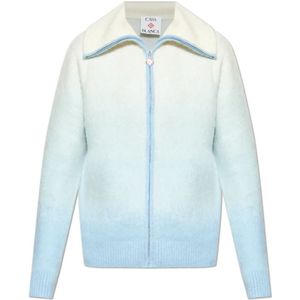 Casablanca, Heren, Truien, Wit, Maat: M Wol,