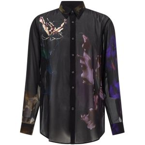Dries Van Noten, Heren, Overhemden, Veelkleurig, Maat: XL Viscose,