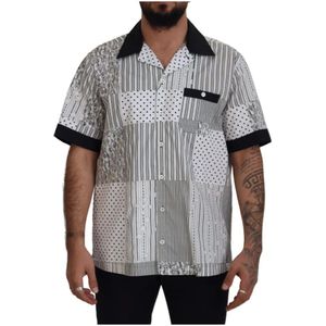 Dolce & Gabbana, Heren, Overhemden, Veelkleurig, Maat: M Katoen,