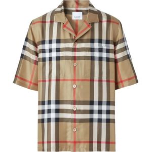 Burberry Stijlvolle Shirt A7028 , Multicolor , Heren , Maat: L