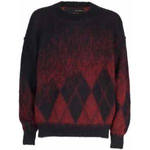 Isabel Benenato, Heren, Truien, Veelkleurig, Maat: XL Wol,