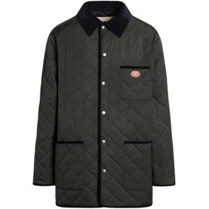 Valentino Garavani, Heren, Mantels, Groen, Maat: XL