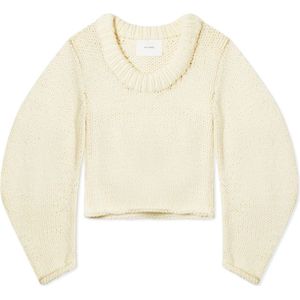 Axel Arigato, Dames, Truien, Beige, Maat: XS Katoen,