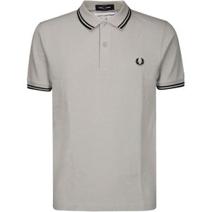 Comme des Garçons, Heren, Tops, Grijs, Maat: M Piqué,