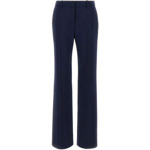 Off White, Dames, Broeken, Blauw, Maat: S Viscose,