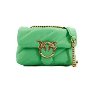 Pinko Shoulder Bags , Green , Dames , Maat: ONE Size