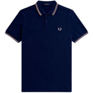 Fred Perry, Heren, Tops, Blauw, Maat: XL Katoen,