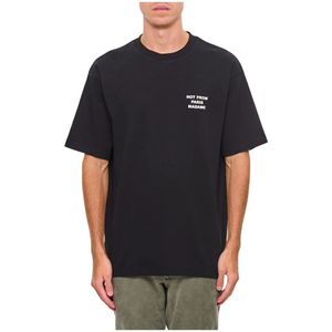 Drole de Monsieur, Heren, Tops, Zwart, Maat: XL Katoen,