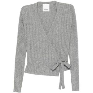 Allude, Dames, Truien, Grijs, Maat: S